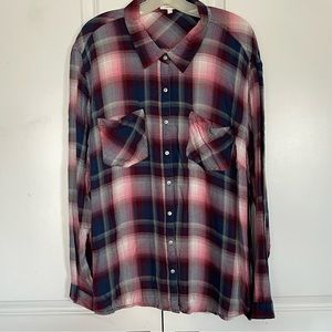 Maurices Flannel Shirt Size 3